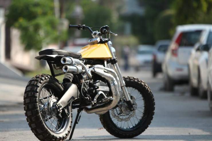 Yamaha RD350 Scrambler by Moto Exotica